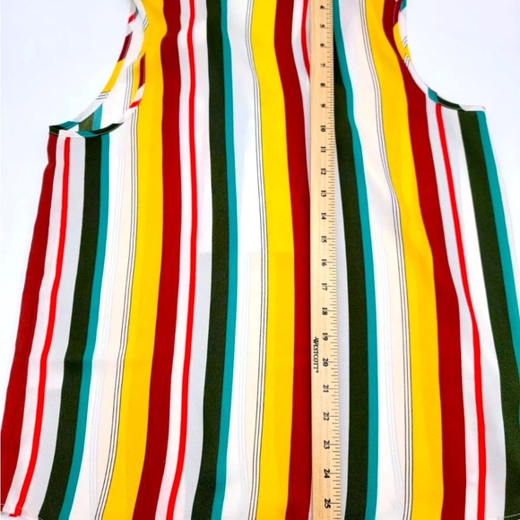 Madison Multicolored, Sleeveless Top- Size Extra Large - Picture 10 of 10